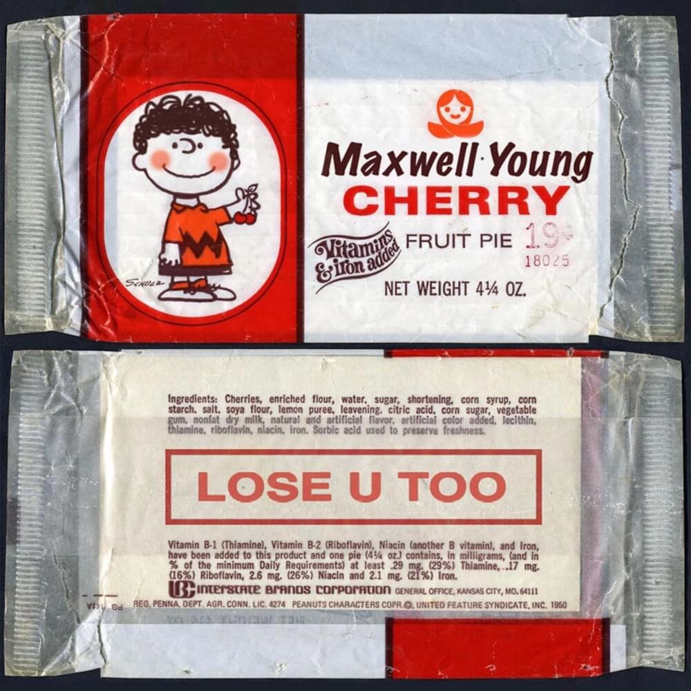 Cherry Pie / Lose U Too artwork